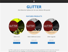Tablet Screenshot of glitter-gemoc.com